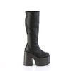 CAMEL-280 Plateau Stiefel - Schwarz Matt von DemoniaCult – Ansicht 5
