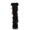 CAMEL-311 Plateau Stiefel Schwarz von DemoniaCult – Ansicht 2