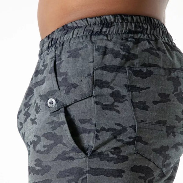 Camouflage-Cargo-Hose von TOF Paris – Ansicht 2