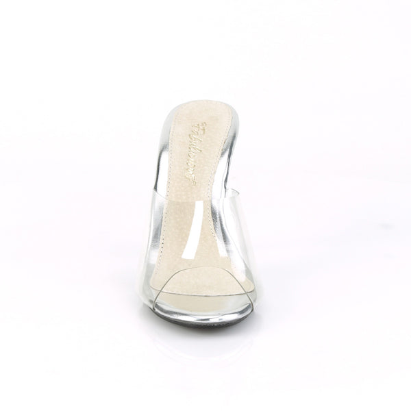 CARESS-401 Pantoletten transparent | Fabulicious