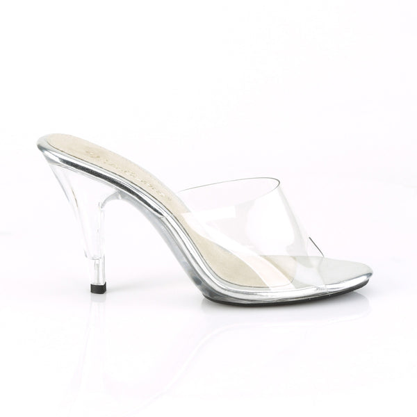 CARESS-401 Pantoletten transparent | Fabulicious