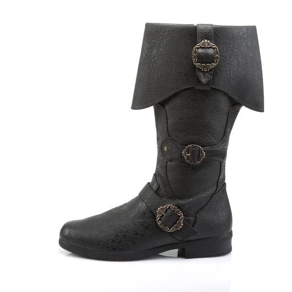 Piratenstiefel CARRIBEAN-299 - Anthrazit SALE