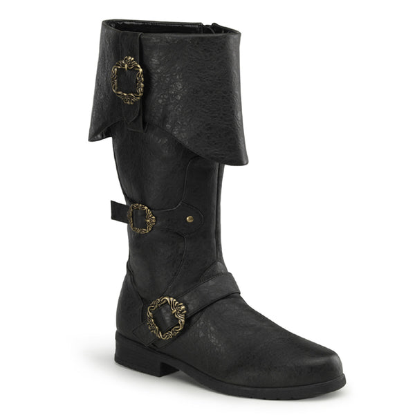 Piratenstiefel CARRIBEAN-299 - Anthrazit SALE
