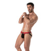 Jockstrap mit bi-stretch Baumwolle & flexiblem Jacquard-Bund, Schwarz | TOF Paris
