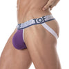 Jockstrap Lila mit bi-elastischem Baumwollstoff & breitem Bund, Lila | TOF Paris