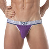 Jockstrap Lila mit bi-elastischem Baumwollstoff & breitem Bund, Lila | TOF Paris