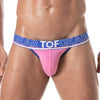 Jockstrap Pink mit bi-elastischem Baumwollstoff & Jacquardbund | TOF Paris