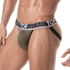 Jockstrap Khaki mit bi-stretch Baumwolle & flexiblem Bund | TOF Paris