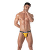 Jockstrap Gelb - Weicher Bi-Stretch Baumwollkomfort mit Jacquard-Bund | TOF Paris