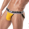 Jockstrap Gelb - Weicher Bi-Stretch Baumwollkomfort mit Jacquard-Bund | TOF Paris