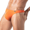 Herren String Orange mit weichem Baumwoll-Stretch & schlankem Bund | TOF Paris