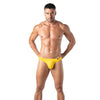 Herren String Gelb - Weicher Bi-Stretch Baumwolle, Formverstärkt | TOF Paris