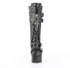 CHARADE-230 Plateau Stiefel Schwarz Matt von DemoniaCult – Ansicht 2
