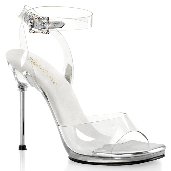 CHIC-06 Sandaletten Transparent von Fabulicious