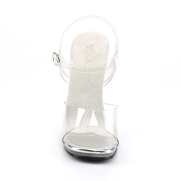 CHIC-08 Sandaletten transparent | Fabulicious