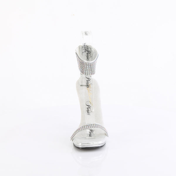 CHIC-40 - Sandaletten - Silber/Strass von Fabulicious – Ansicht 2