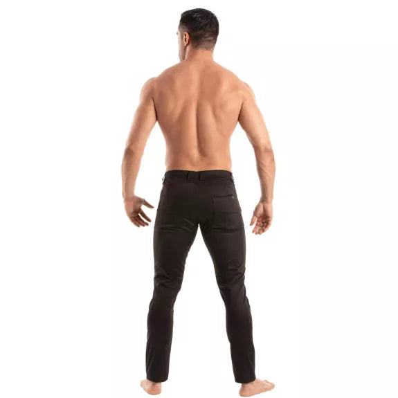 Herren Chinohose - Stretchkomfort & elegante Passform in Schwarz | TOF Paris