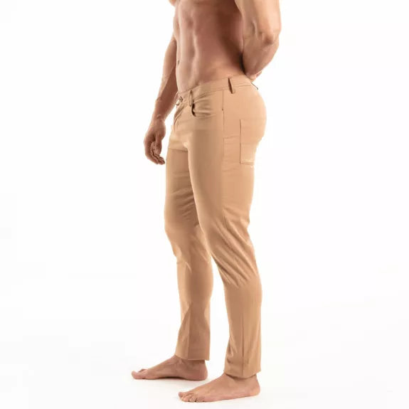Chino Pants Herren Braun - Stretch für perfekten Sitz & Komfort | TOF Paris
