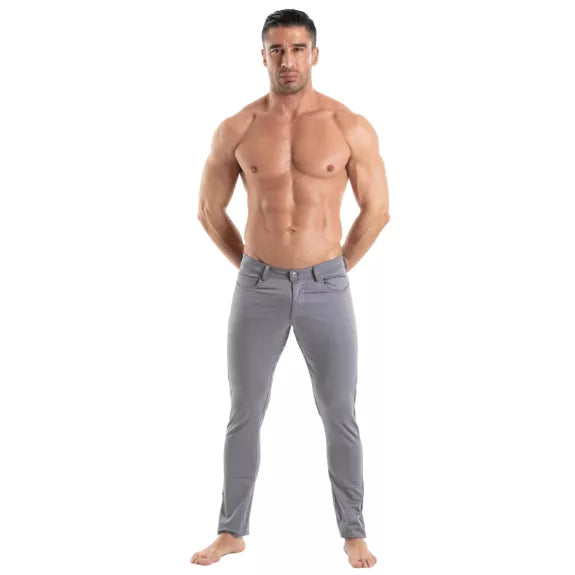 Herren Chinohose Grau - Stretch für perfekten Sitz & Komfort | TOF Paris
