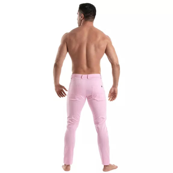 Herren Chinohose Pink - Stretchkomfort & elegante Passform | TOF Paris