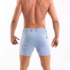 Chino Shorts Slim Fit mit Stretch - Bequeme Sommer-Shorts Blau | TOF Paris