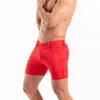 Rotes verführerisches Chino Short für einen maskulinen Look von TOF Paris – Ansicht 3