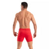 Rotes verführerisches Chino Short für einen maskulinen Look von TOF Paris – Ansicht 2