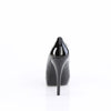 CHLOE-02 Plateau Pumps Lack Schwarz | Pleaser Pink Label SALE