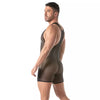 Wrestling Body Herren Mesh-Body mit elastischem Komfort in Schwarz | TOF Paris