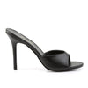 CLASSIQUE-01 Pantoletten Schwarz | Pleaser