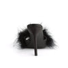 CLASSIQUE-01F Pantoletten - Schwarz von Fabulicious – Ansicht 4