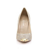 CLASSIQUE-20 Pumps Gold Glitzer von Pleaser – Ansicht 2