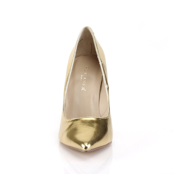 CLASSIQUE-20 Pumps Gold Metallic | Pleaser SALE