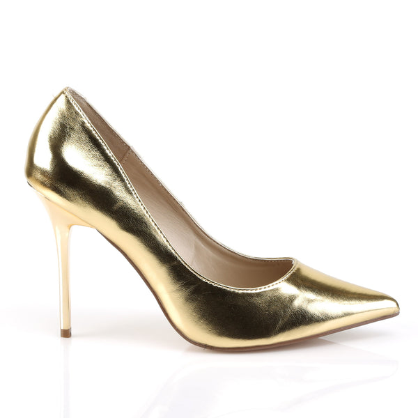 CLASSIQUE-20 Pumps Gold Metallic von Pleaser – Ansicht 5