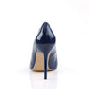 CLASSIQUE-20 Pumps Navy Blue Patent von Pleaser – Ansicht 4