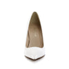 CLASSIQUE-20 Pumps Weiß Lack von Pleaser – Ansicht 2