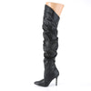CLASSIQUE-3011 Overknee Stiefel Schwarz | Pleaser SALE