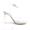 CLEARLY-406 Pantoletten transparent EUR 40 | Fabulicious SALE