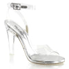 CLEARLY-406 Pantoletten transparent EUR 40 | Fabulicious SALE