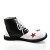 CLOWN-02 Schuhe Schwarz Weiß Matt von Funtasma – Ansicht 5