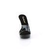 COCKTAIL-501 Plateau Pantoletten Schwarz/Transparent von Fabulicious – Ansicht 2