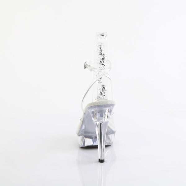 COCKTAIL-506 - Plateau Sandaletten - Transparent von Fabulicious – Ansicht 4