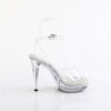 COCKTAIL-506 - Plateau Sandaletten - Transparent von Fabulicious – Ansicht 5