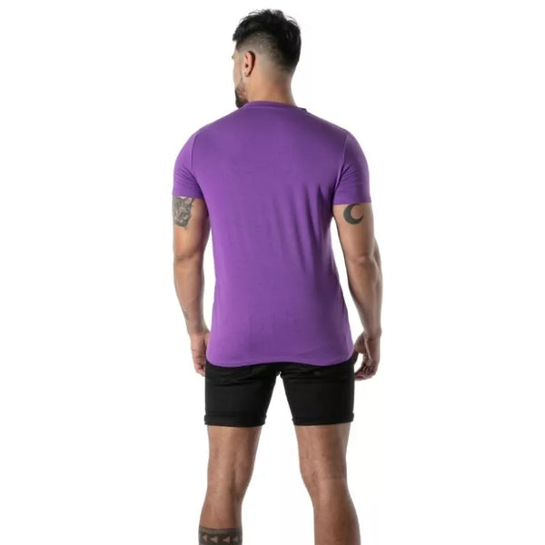 Lila Colorful-T-Shirt von TOF Paris – Ansicht 3