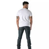 Weißes Colorful-T-Shirt von TOF Paris – Ansicht 4