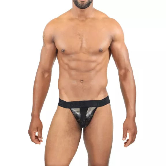 Jockstrap Braun-Camouflage & Push-Up Effekt - Sexy Army Style | TOF Paris