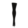 COURTLY-3005 Overknee Stiefel Schwarz von Pleaser – Ansicht 4
