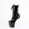 CRAZE-1040 Plateau Pony Stiefeletten - Schwarz Lack von Pleaser – Ansicht 3