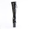 CRAZE-2023 Plateau Pony Stiefel - Schwarz Lack von Pleaser – Ansicht 2