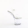 CRAZE-808 Plateau Pony Sandaletten - PVC durchsichtig von Pleaser – Ansicht 5